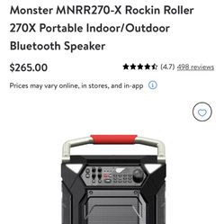 Speaker Moonster Rockin Roller 270x