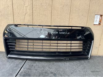 2014 2015 2016 TOYOTA COROLLA FRONT GRILLE OEM USED