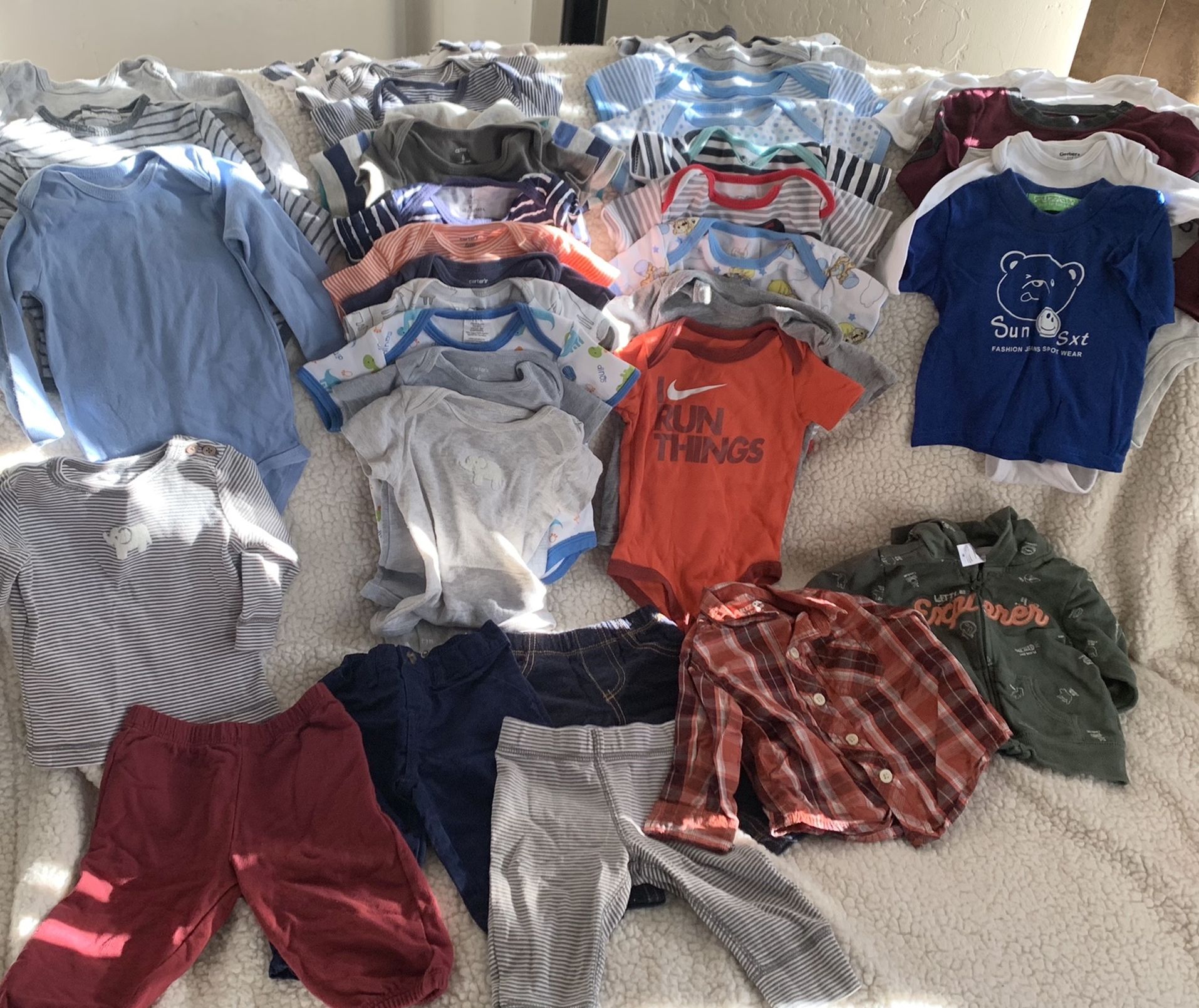 Baby Boy Clothing Bundle 6-9M