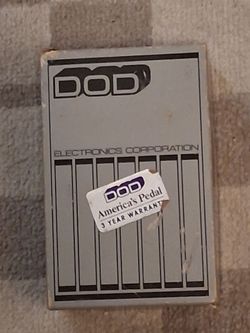 DOD Electronics Corporation Guitar Pedal Box