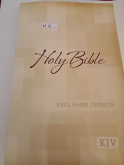 KJV Large Print Paperback Bible 