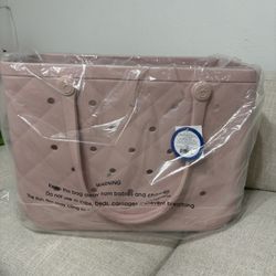 New Pink Tote Bag with Accessories