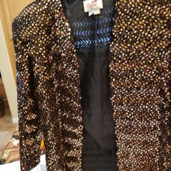 Vintage Sequin jacket High Quality 