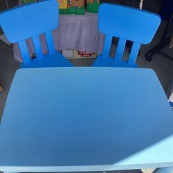 IKEA kids table and chairs