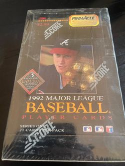 1992 Pinnacle series 1 super pack sealed box