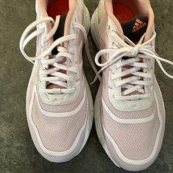 Sz 9 adidas Women's Duramo also referred to as the Duramo SL 2.0) in the "Almost Pink / Wonder Mauve" colorway