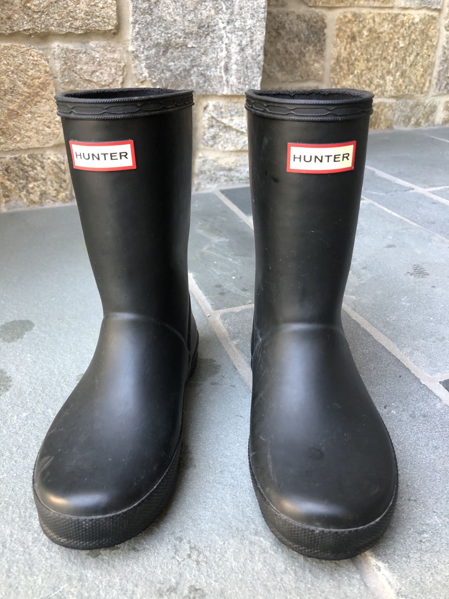 Hunter rain boots little kids size 12/13