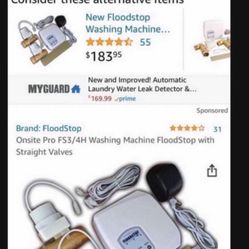 $140 Save thousands save your home from a washer flood paid $195