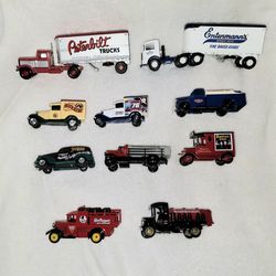 DIE-CAST COLLECTORS CARS AND TRUCKS TOY LOT