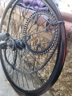 700c Gates Belt Shimano 3 speed,IGH, full rear wheel,