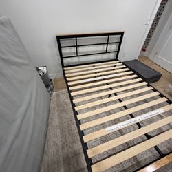 Queen bed frame 
