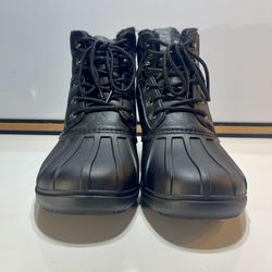 ✨NEW✨ Size 11 Men’s Black Winter Snow Rubber Boots 3M Thinsulate Water Resistant Insulation Hiking