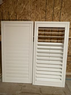 Interior Wood Shutters Price $490