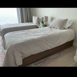 NEW Twin XL Mattress and Bedframe