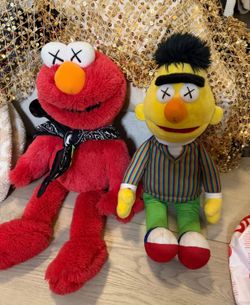 Kaws Sesame Street plushie