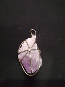 Amethyst Rock pendant