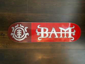 Rare Bam Margera Element Skate Deck