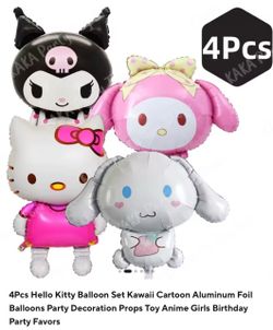 Hello Kitty & Friends 4PC Balloon Bundle