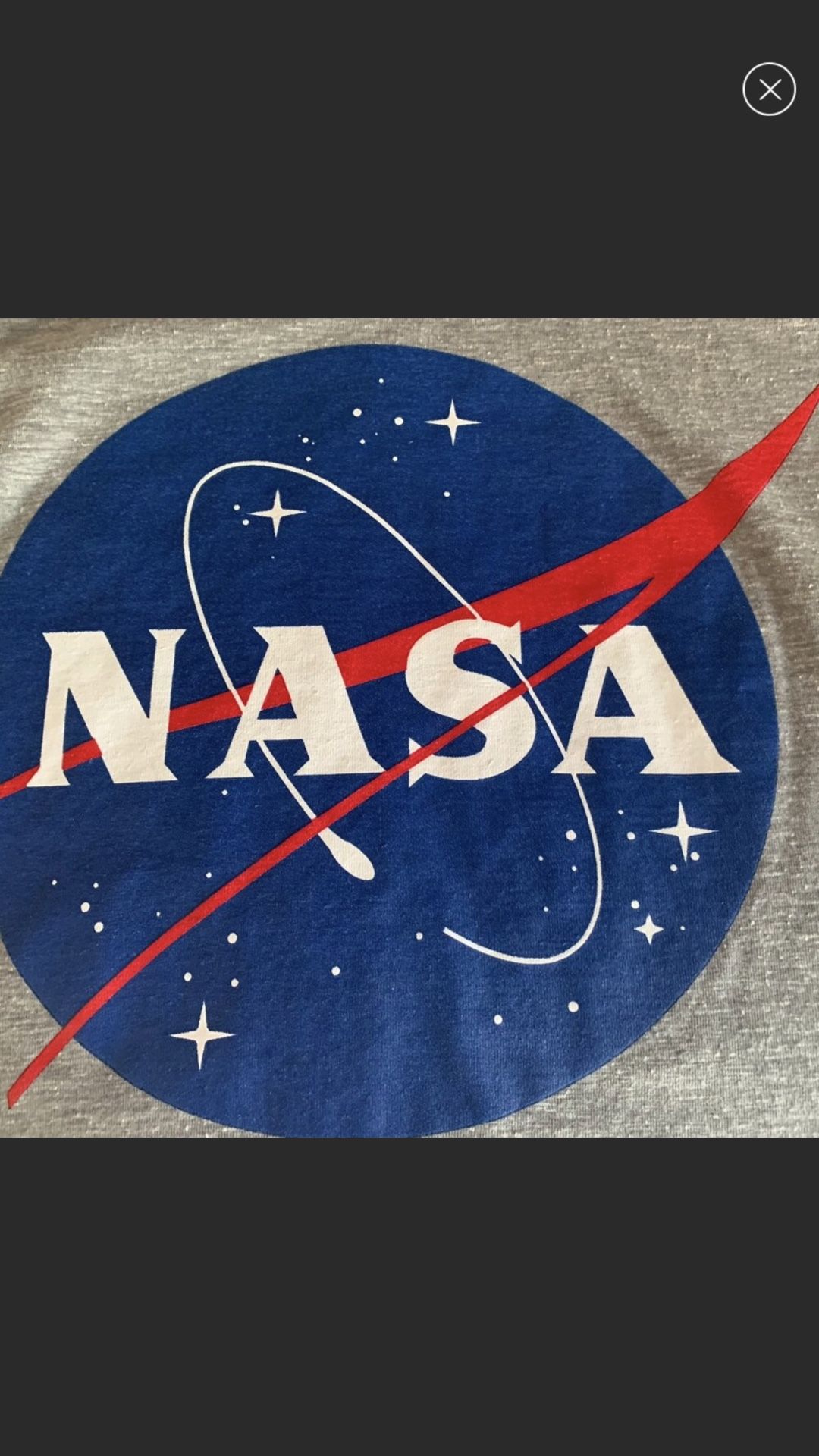 NASA Man you sure no tags Men’s 3/4 Sleeve Cotton and polyester Super soft Men’s Shirt New