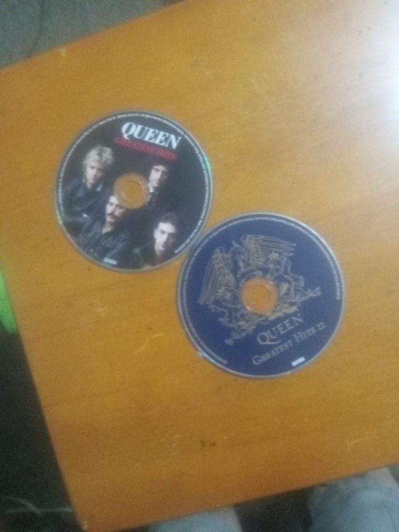 Queen Greatest Hits 1 And 2 Double Disc Loostess No Case