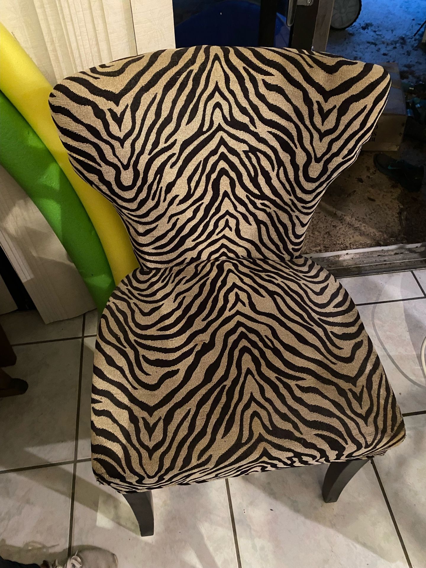 Zebra Couch Chair