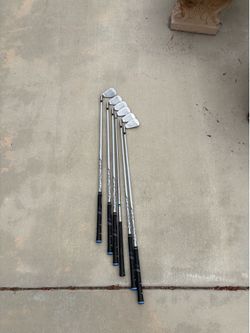 callaway XHOT irons 5-PW -7 iron replaced with big bertha