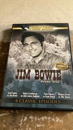 The adventures of Jim Bowie volume three DVD