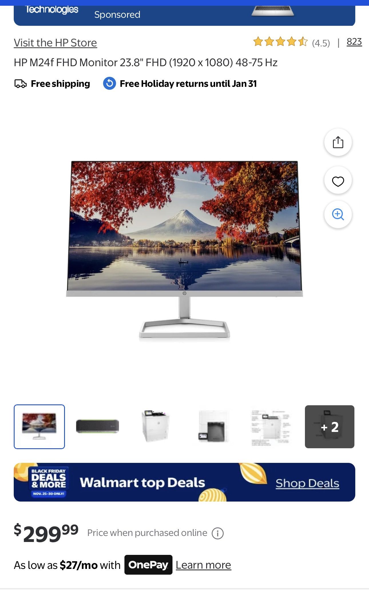 HP Monitor 