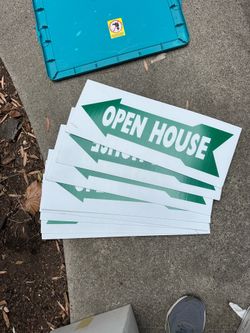Open House Stakes and signs for Realtors