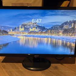 Acer 21.5" Widescreen Full HD LED Monitor