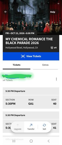 My chemical romance tickets