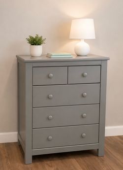 Pebble Gray Chest Drawer