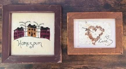 Boho Wall Art Ready To Hang just $5 for both