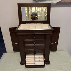 Wooden Jewelry Holder