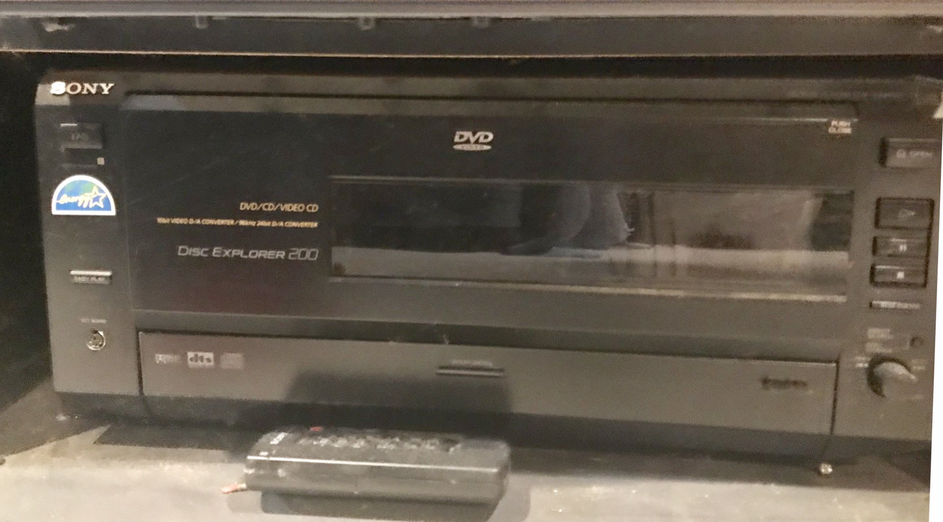 Sony DVP-CX850D Disc Explorer 200 DVD CD Player