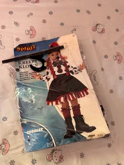 Creepy clown-Halloween costume