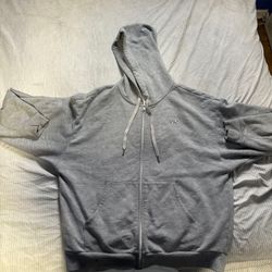 grey alo zip up
