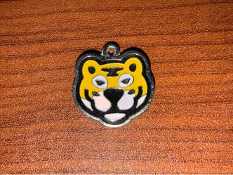 Human Made Japan NIGO Tiger animal logo charm necklace Pendant