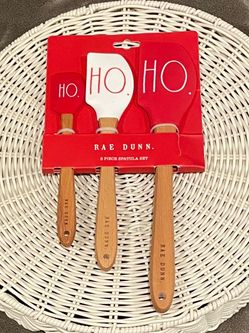 Rae Dunn Set of 3 Christmas Spatulas