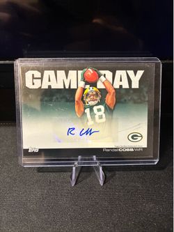 Randall Cobb Gameday Rookie Autograph