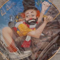 Red Skelton Plates / Coloring Books