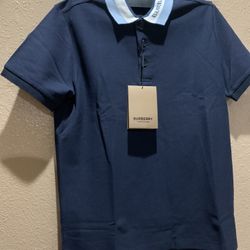 Burberry Navy Polo 
