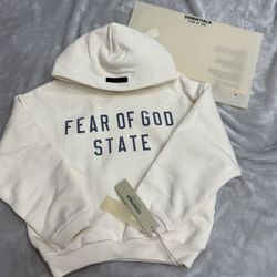 Kids Essentials Fear Of God Hoodie 6-7