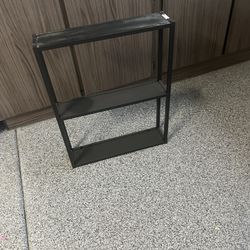 IKEA Enhet Black Metal Shelf