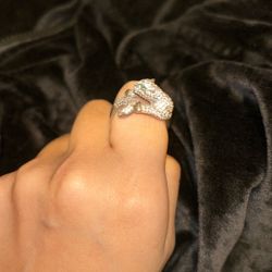 real silver ring 