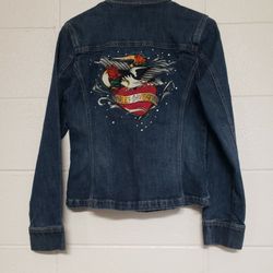 Womens Harley Davidson Bedazzled Jacket 