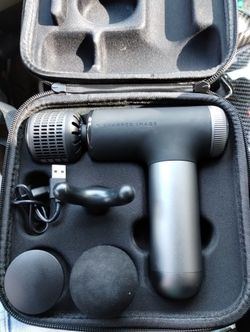 Sharper Image Massage Gun Hot And Cold feature