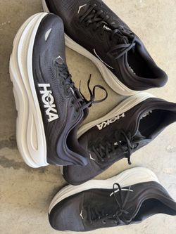 Bigfoot I Got You! 2 Pairs Of 16 2E Hoka Bondi 9’s