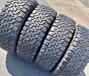 275 70 18 Bfgoodrich ko2 Tires Con 80% de Vida Las 4