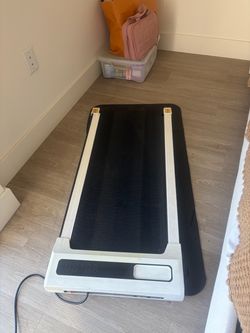 NOTIUS Under Desk Walking Pad Treadmill w/mat & remote inclluded